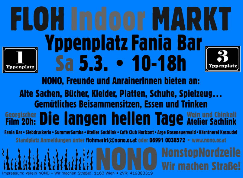 Flohmarkt Flyer