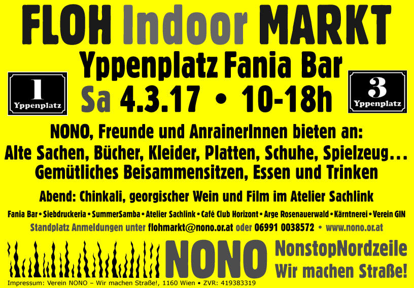 Flohmarkt Flyer