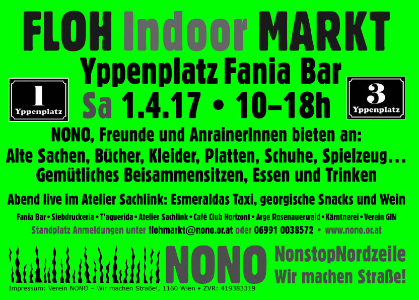 Flohmarkt Flyer