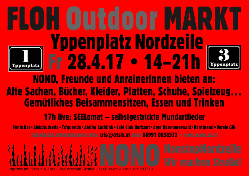 Flohmarkt Flyer