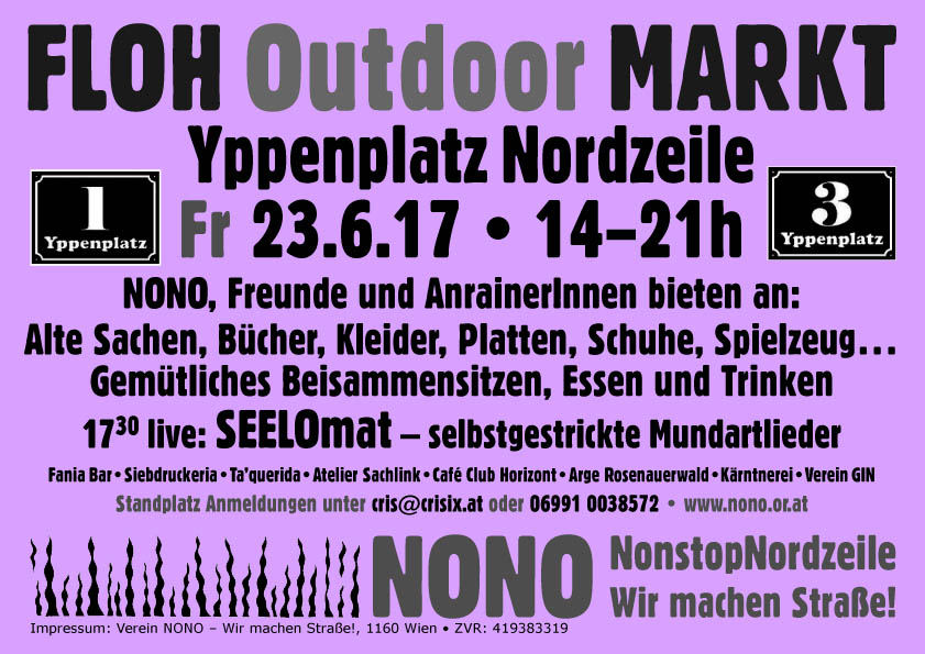 Flohmarkt Flyer