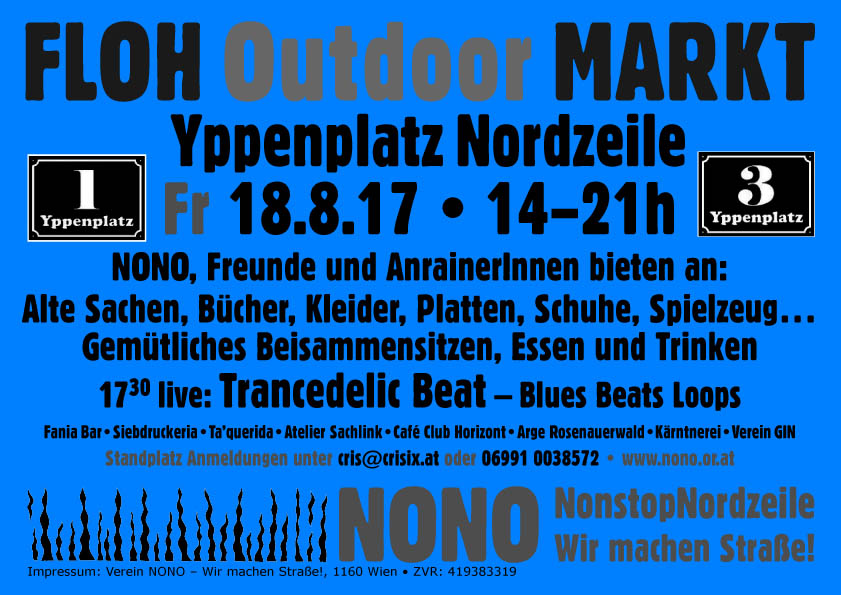 Flohmarkt Flyer