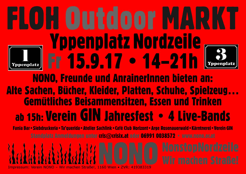 Flohmarkt Flyer