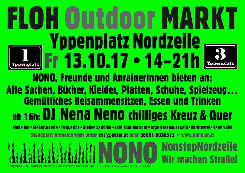 Flohmarkt Flyer