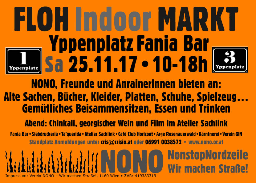 Flohmarkt Flyer