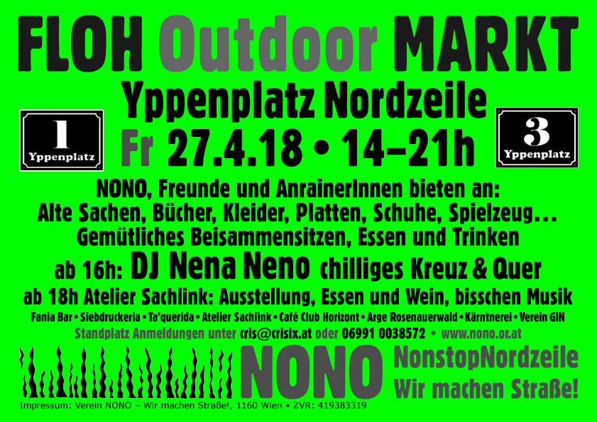 Flohmarkt Flyer