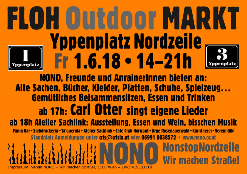 Flohmarkt Flyer