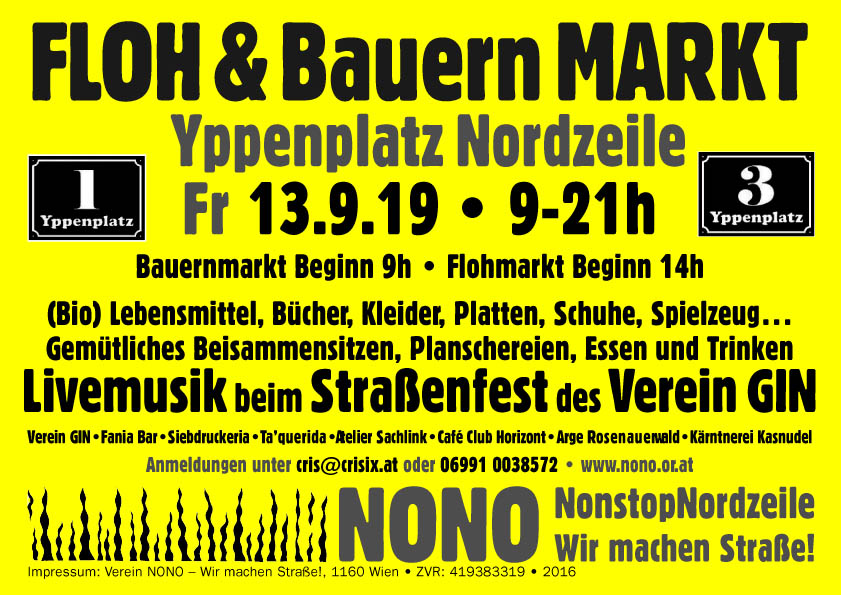 Flohmarkt Flyer